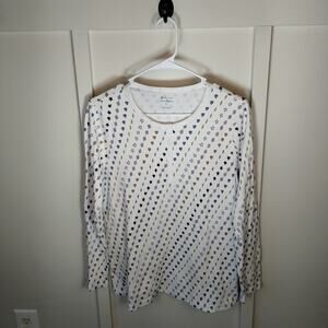 PELOTON x Roller Rabbit Women’s Pajama Set Large Cotton Two-Piece Lounge Sleep